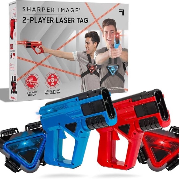 Sharper Image Other - 2-Pack of Blaster Guns & Armor Vests, Kids & Adults, Indoor/ Outdoor Battle Game